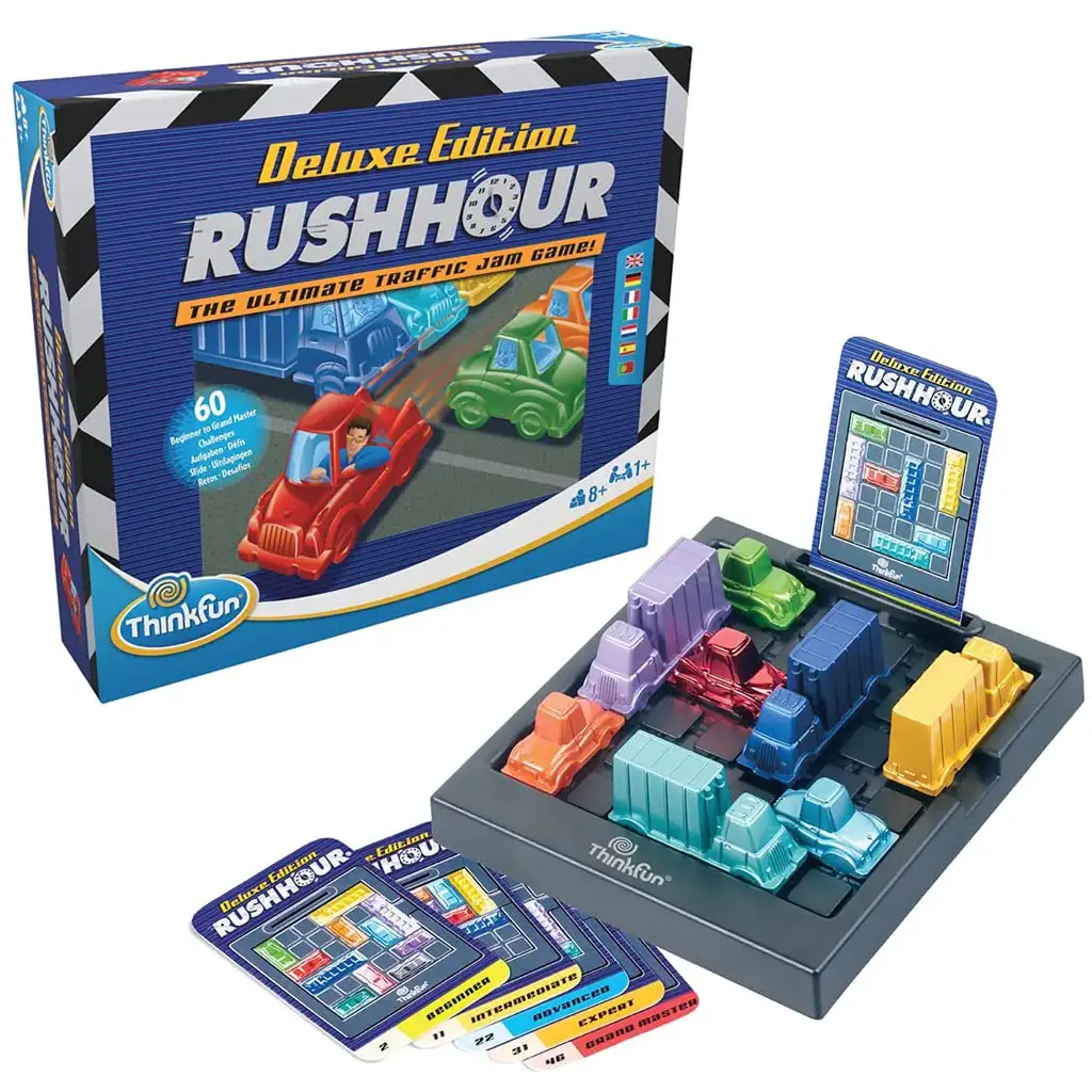 Thinkfun: Rush Hour Deluxe Edition társasjáték kép 1