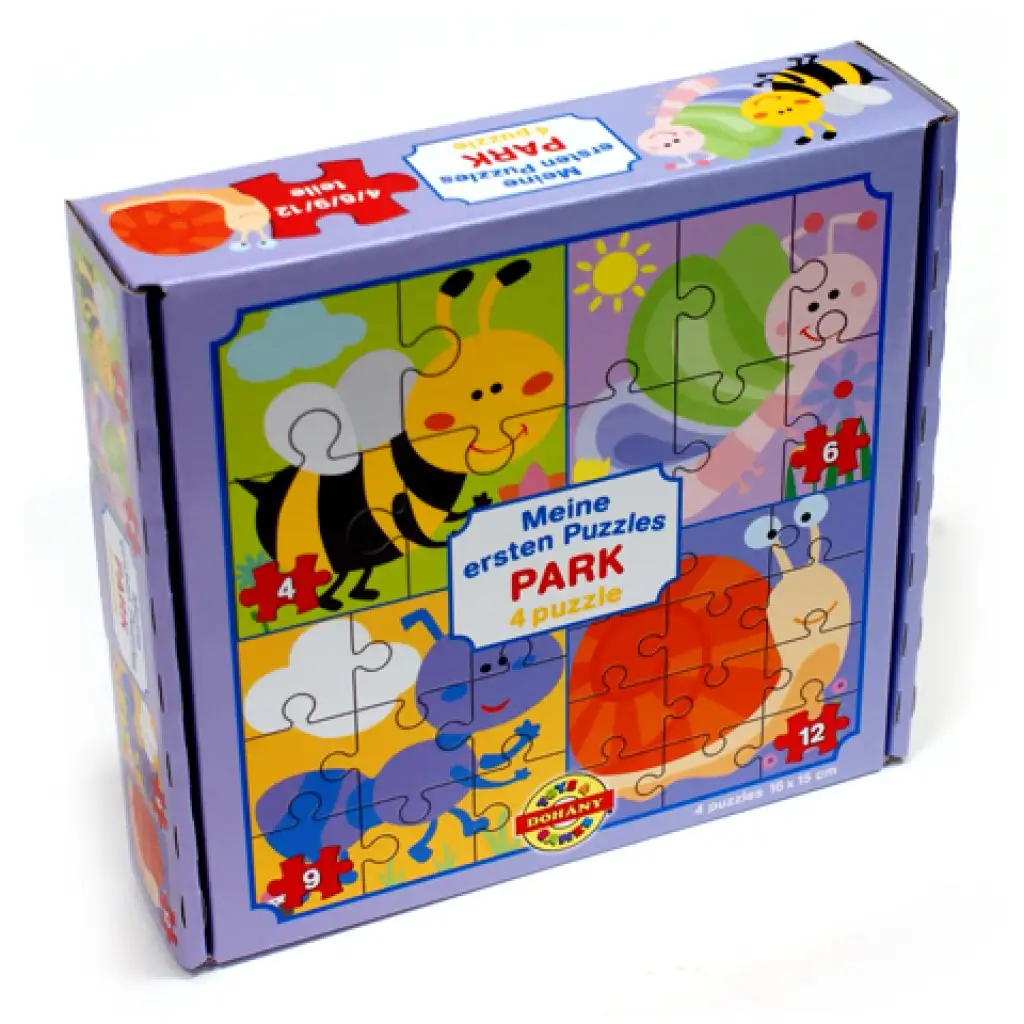 Az első puzzle-öm: Kerti apróságok 4 az 1-ben baby puzzle kép 1