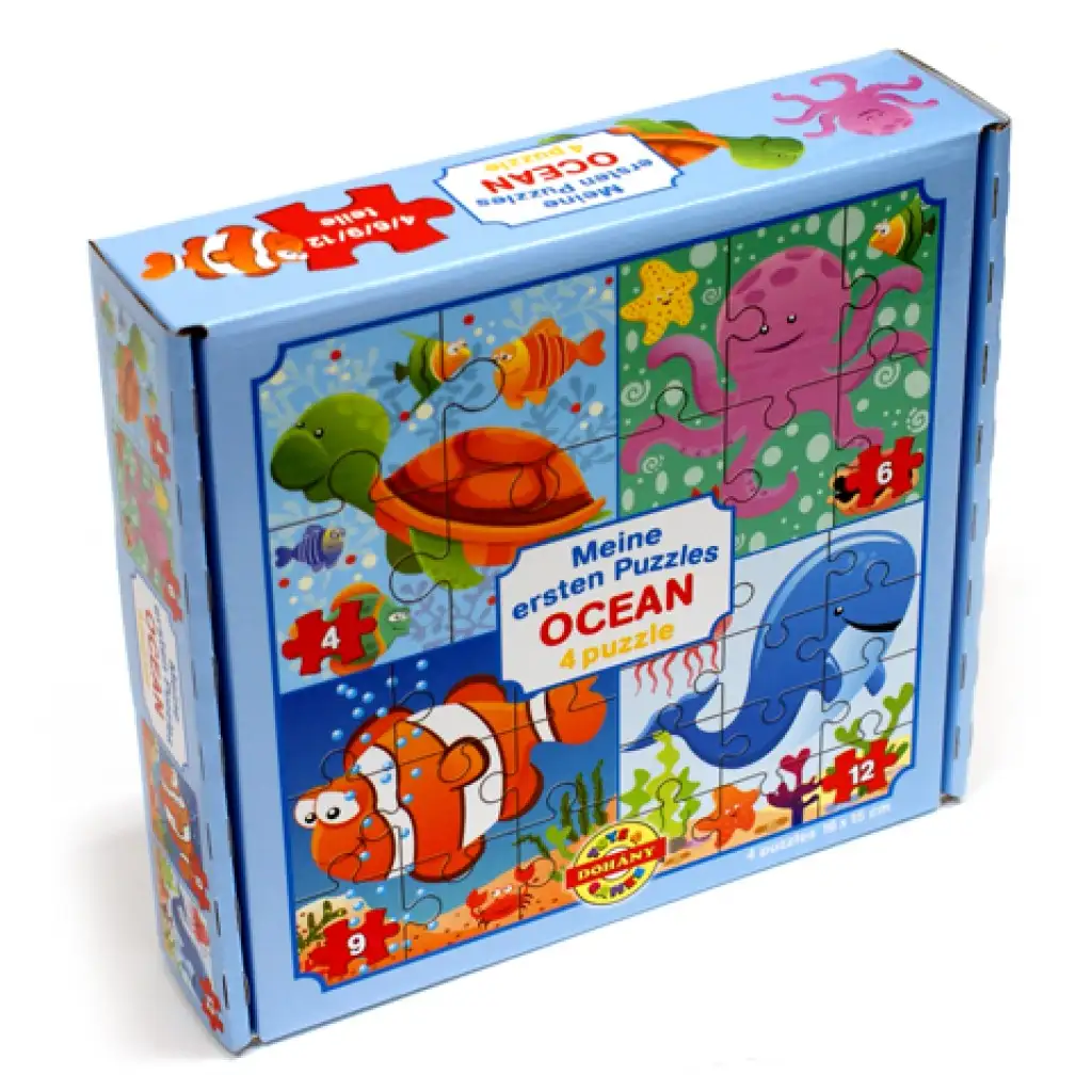 Az első puzzle-öm: Óceán 4 az 1-ben baby puzzle kép 1