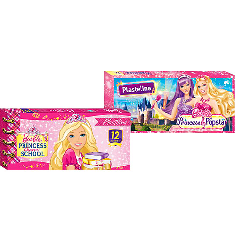 Barbie gyurma szett 12 színnel kép 1