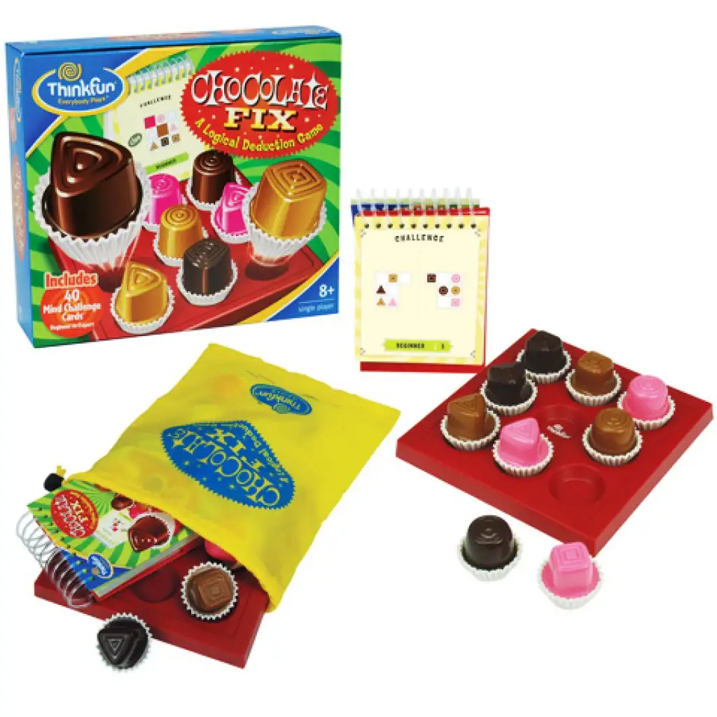 Chocolate Fix ínycsiklandó logikai játék - Thinkfun kép 1