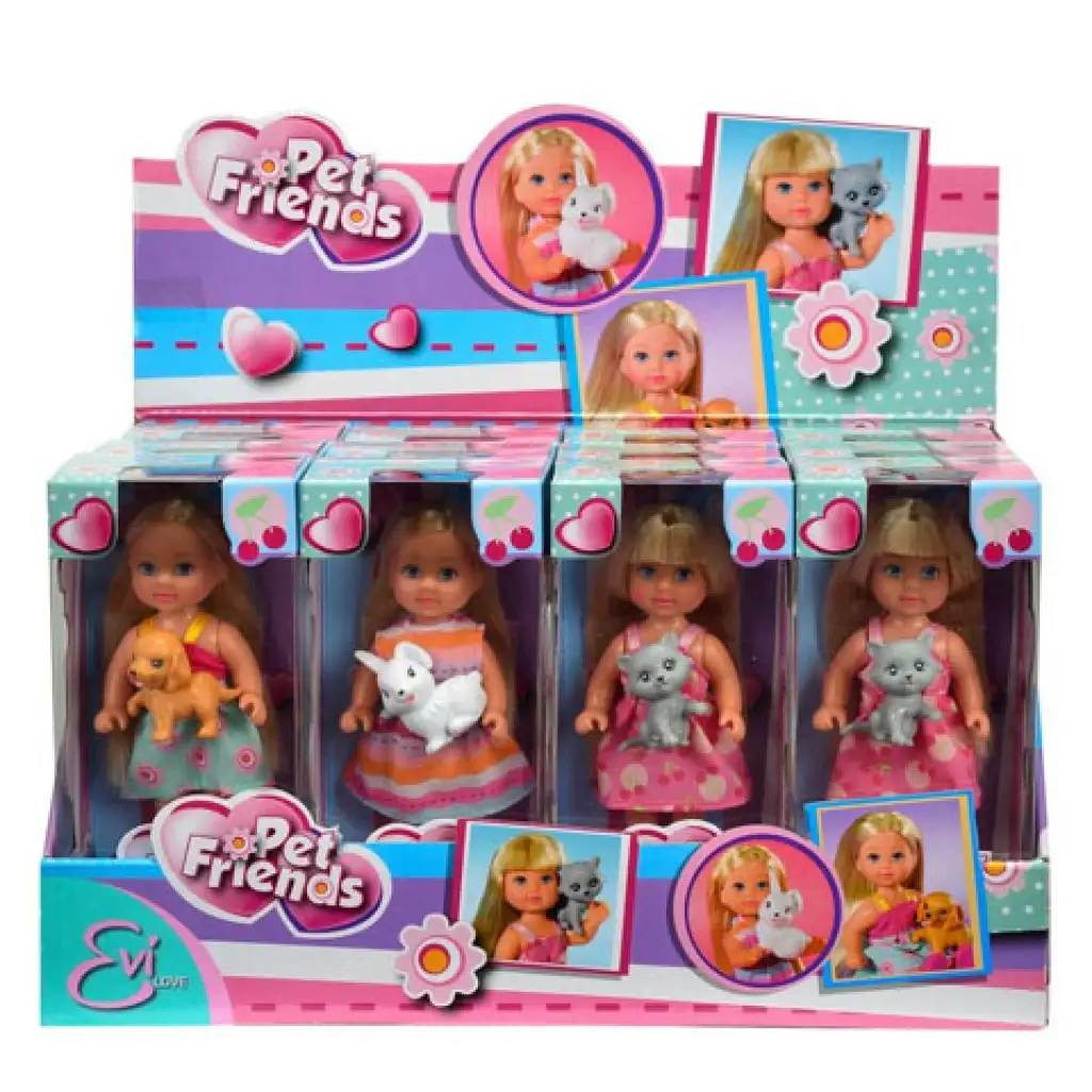 Évi Love állati barátokkal 3 féle - Simba Toys kép 1