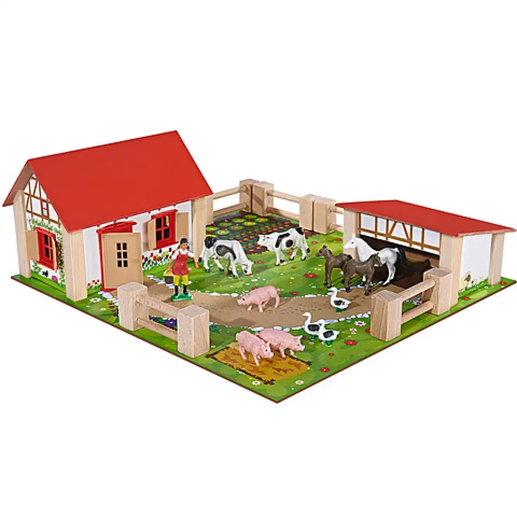 Farm fa játékszett - Eichhorn kép 1