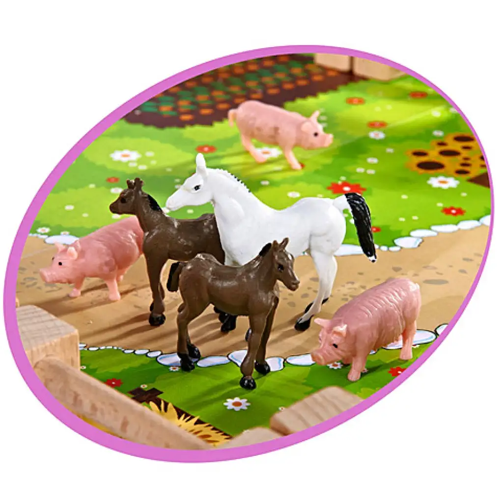 Farm fa játékszett - Eichhorn kép 3