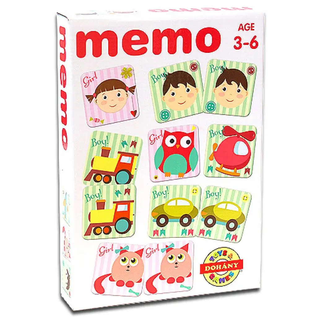 Fiúk és lányok memóriajáték kép 1