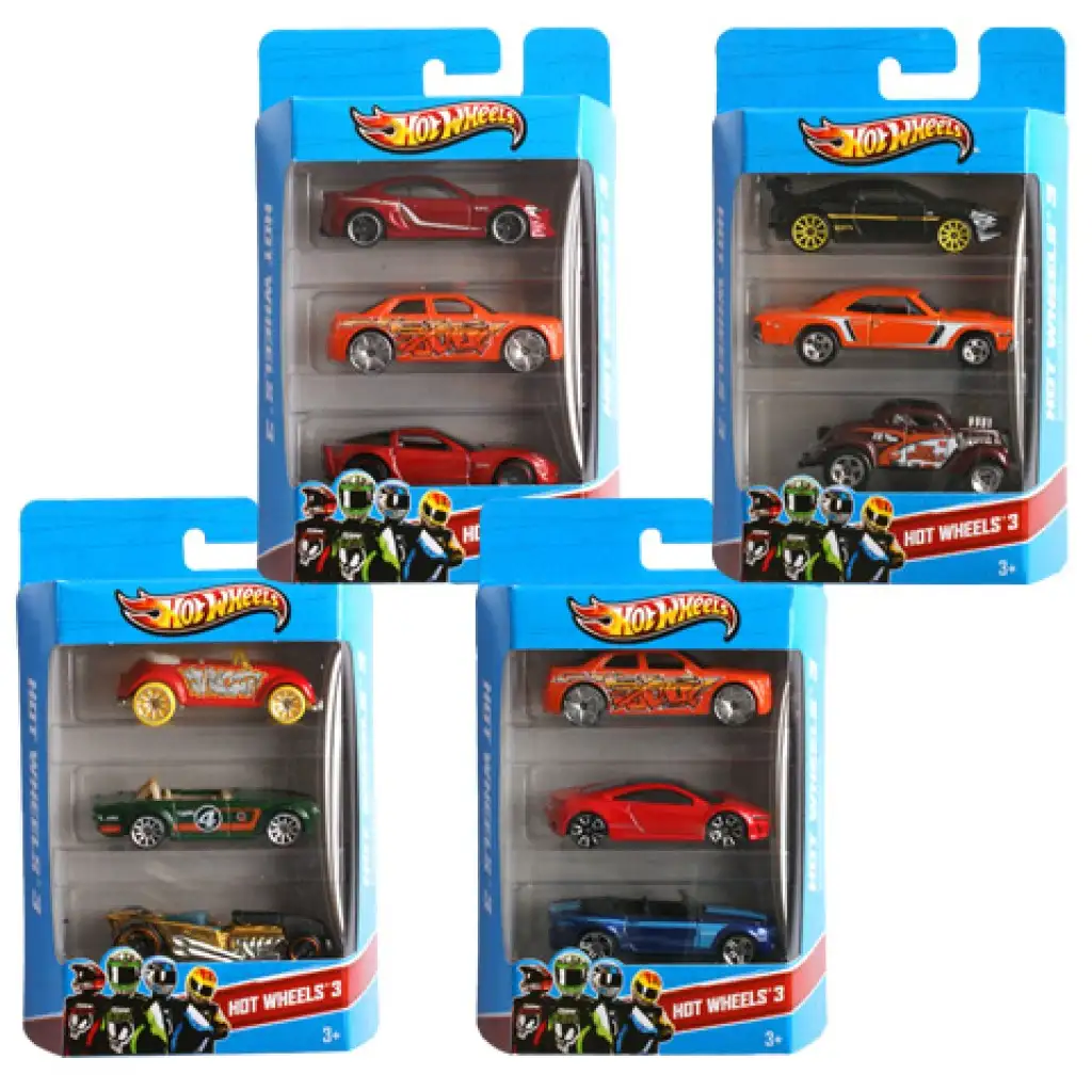 Hot Wheels kisautók (3 darabos) kép 1
