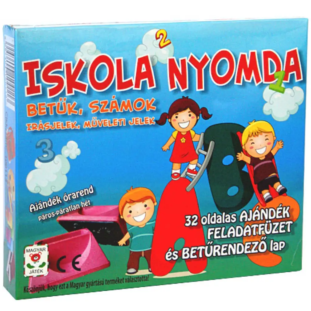 Iskolanyomda szett feladatfüzettel kép 1