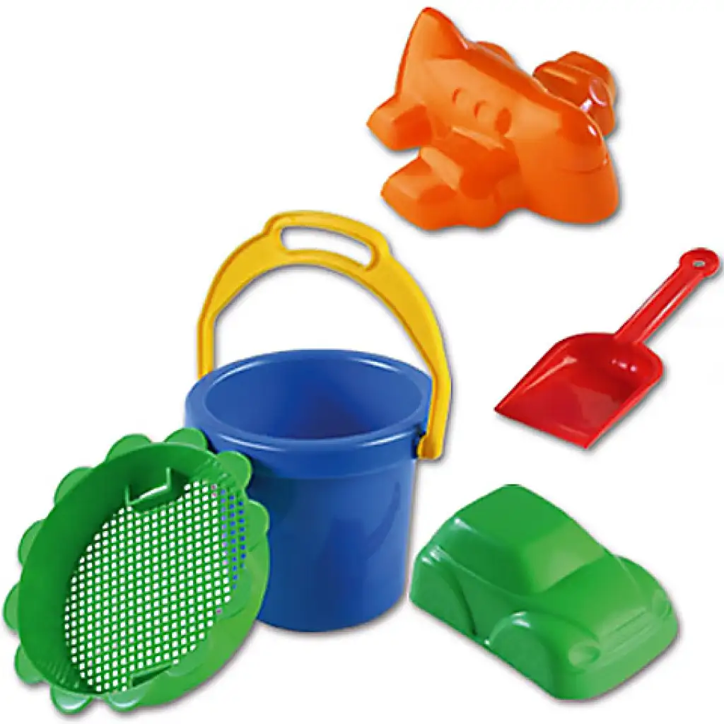 Kisméretű homokozó szett 5 részes- D-Toys kép 1