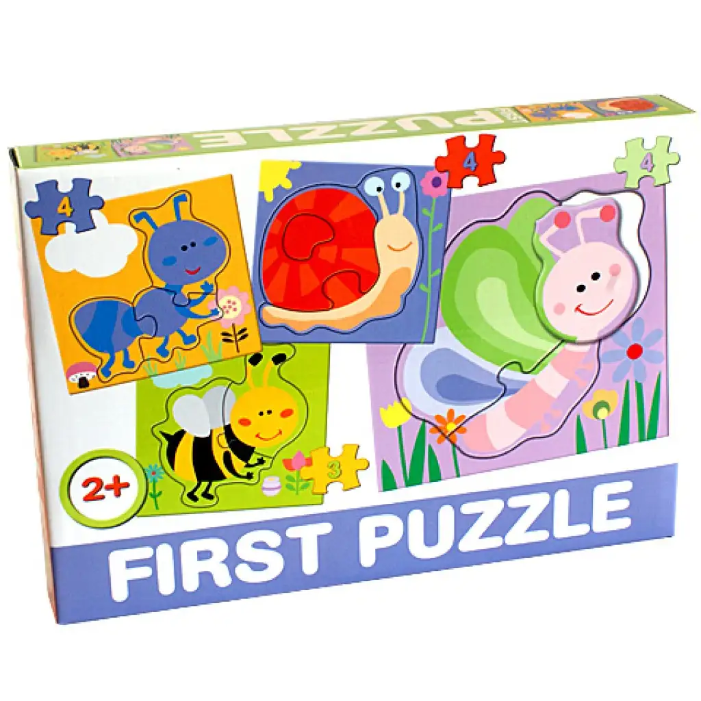 Lepkés Bébipuzzle - D-Toys kép 1