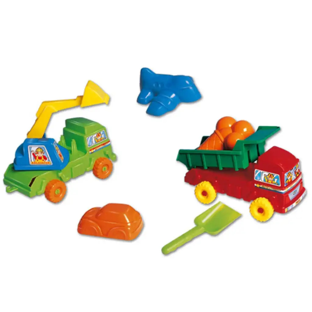 Multi truck homokozó munkagépek - D-Toys kép 1