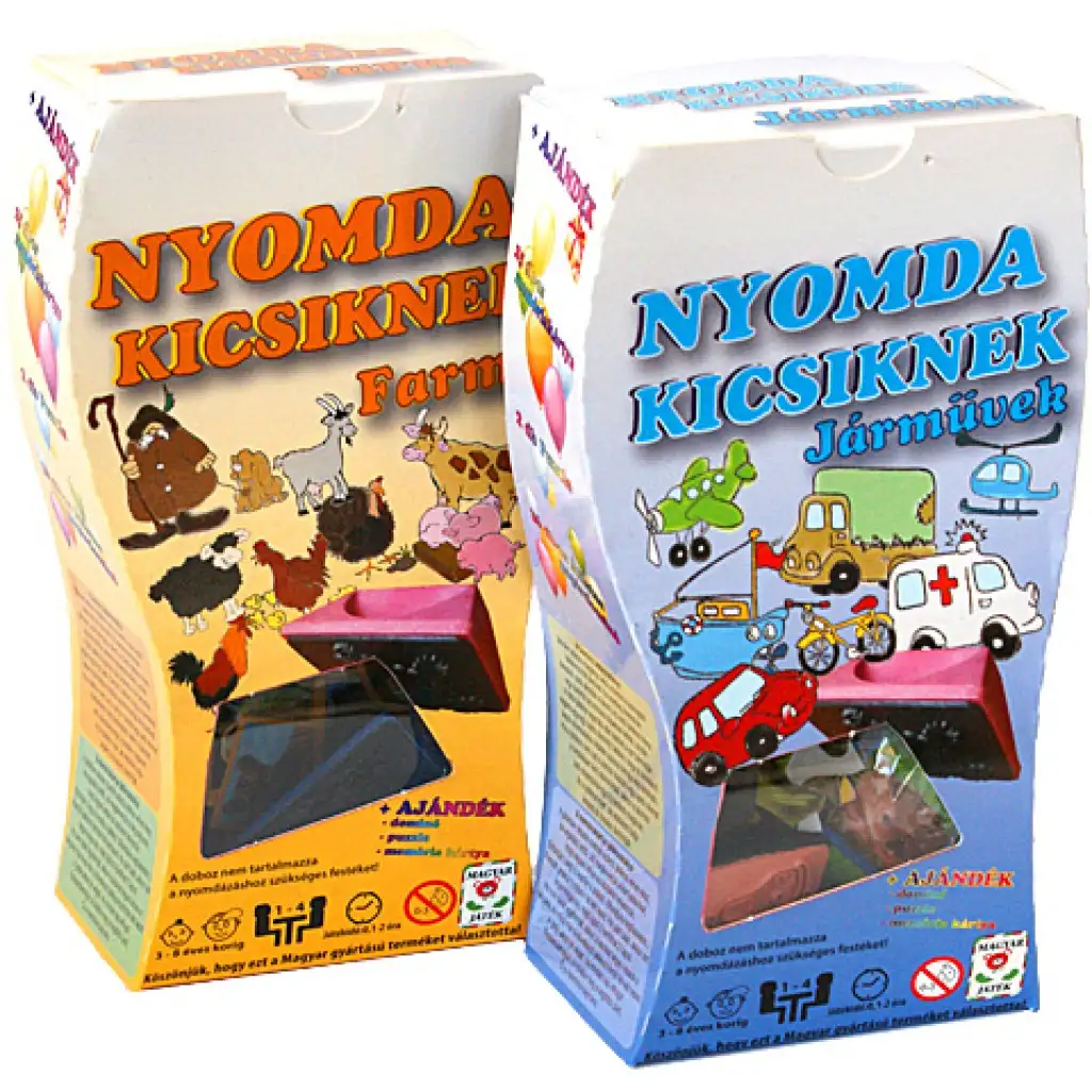 Nyomdaszett kicsiknek több változatban kép 1