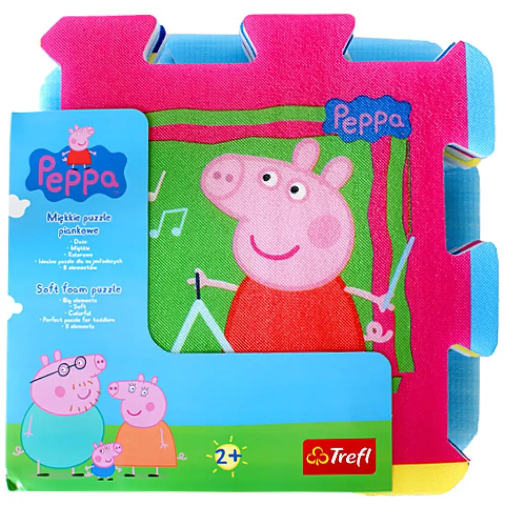 Peppa malac szivacs puzzle - Trefl kép 1