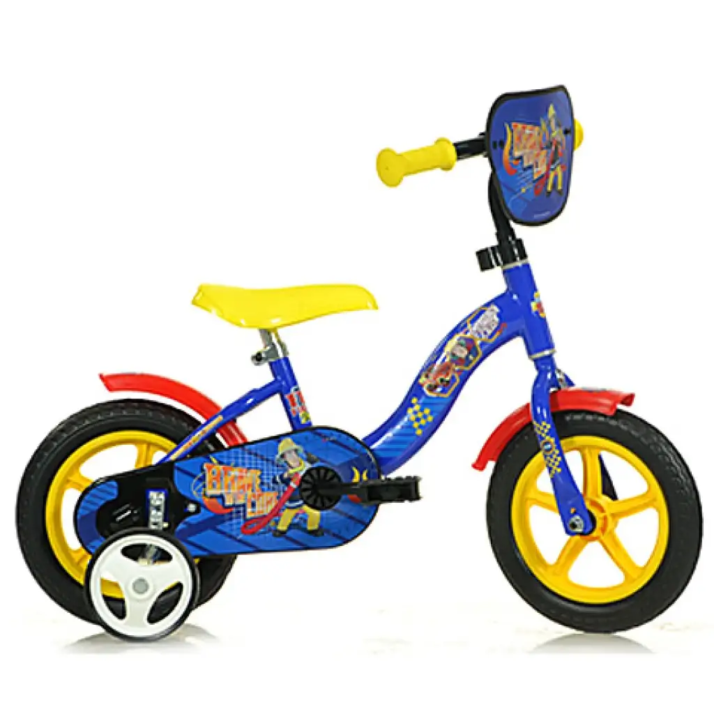 Sam a tűzoltó gyerek bicikli 10-es méretben - Dino Bikes kerékpár kép 1