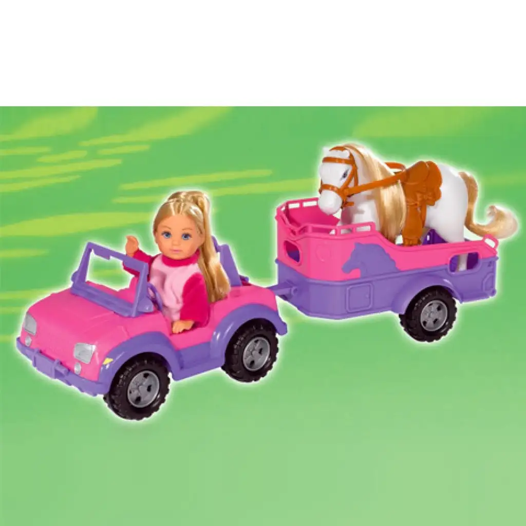 Steffi Love: Évi Love lószállítóval - Simba Toys kép 1