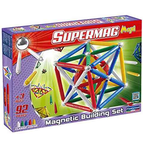Supermag: Maxi classic 92 db-os mágneses játék kép 1