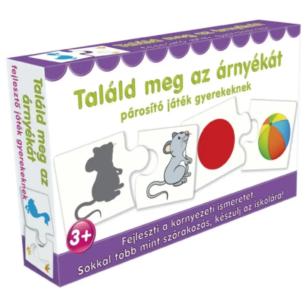 Találd meg az árnyékát párosító játék kép 1