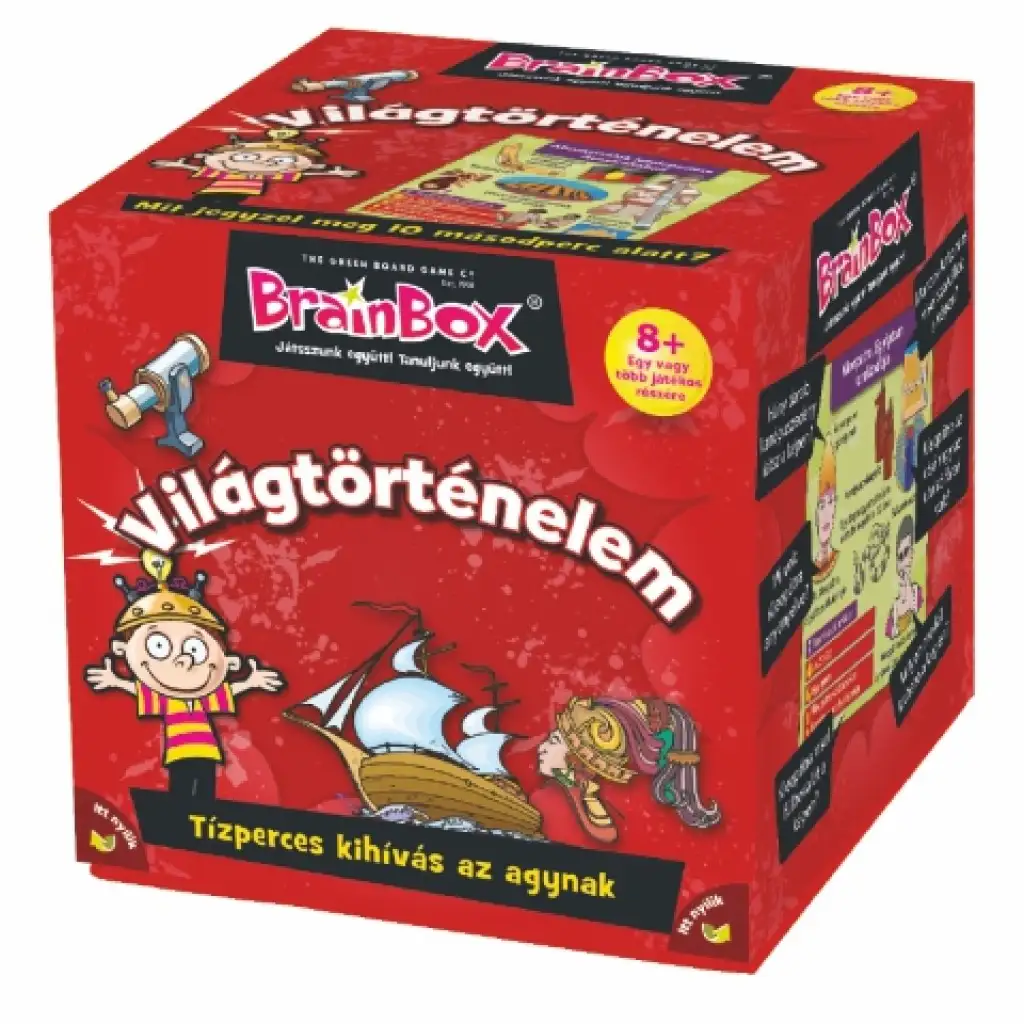Világtörténelem társasjáték - Brainbox kép 1