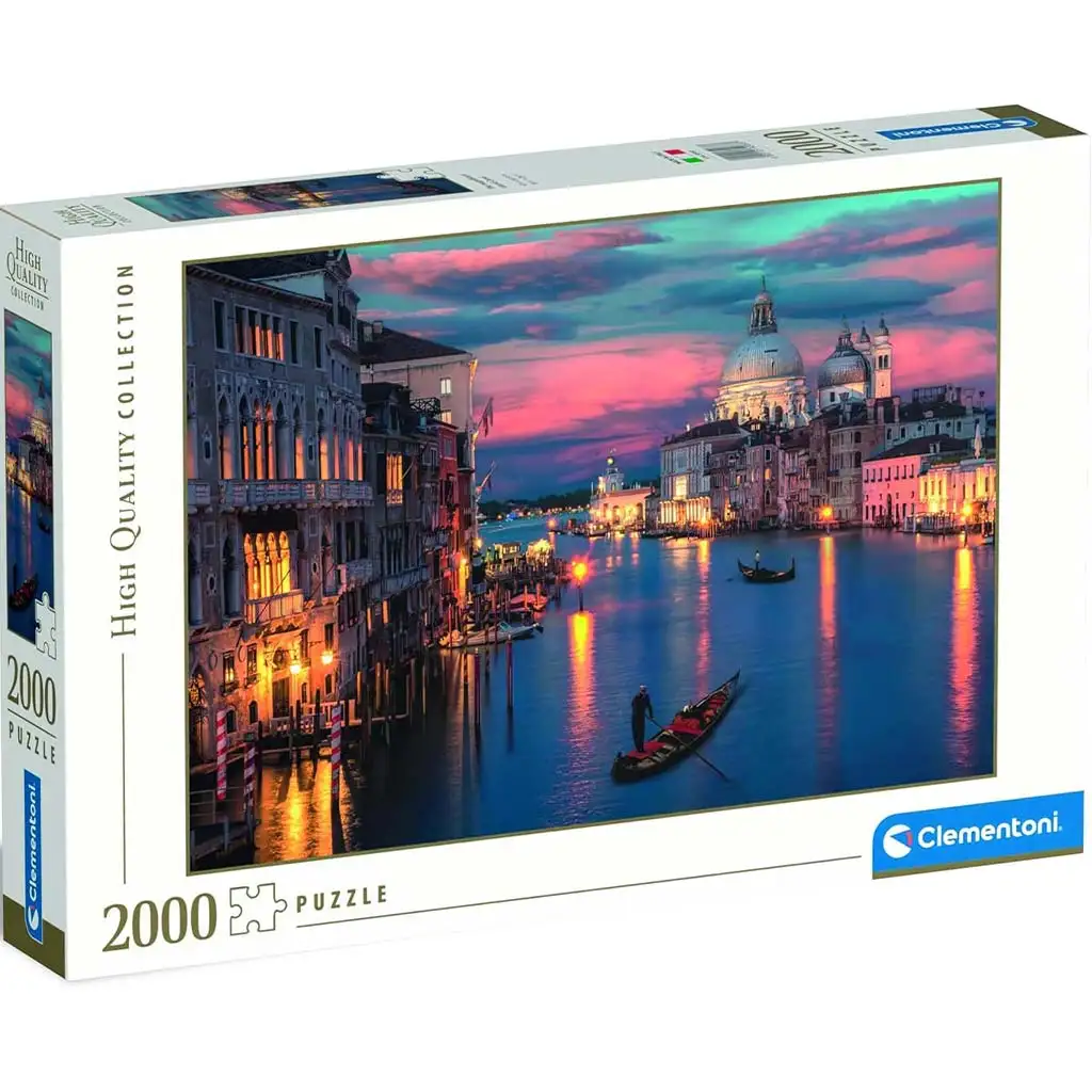 A csodálatos Canal Grande 2000db-os HQC puzzle - Clementoni kép 1