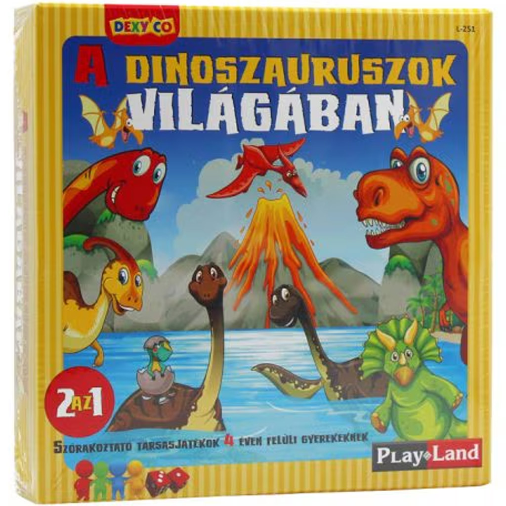 Playland: A dinoszauruszok világában társasjáték kép 1