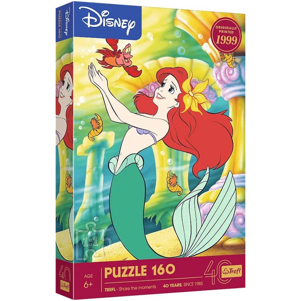 40 Éves Jubileum - A kis hableány 160db-os puzzle - Trefl kép 1