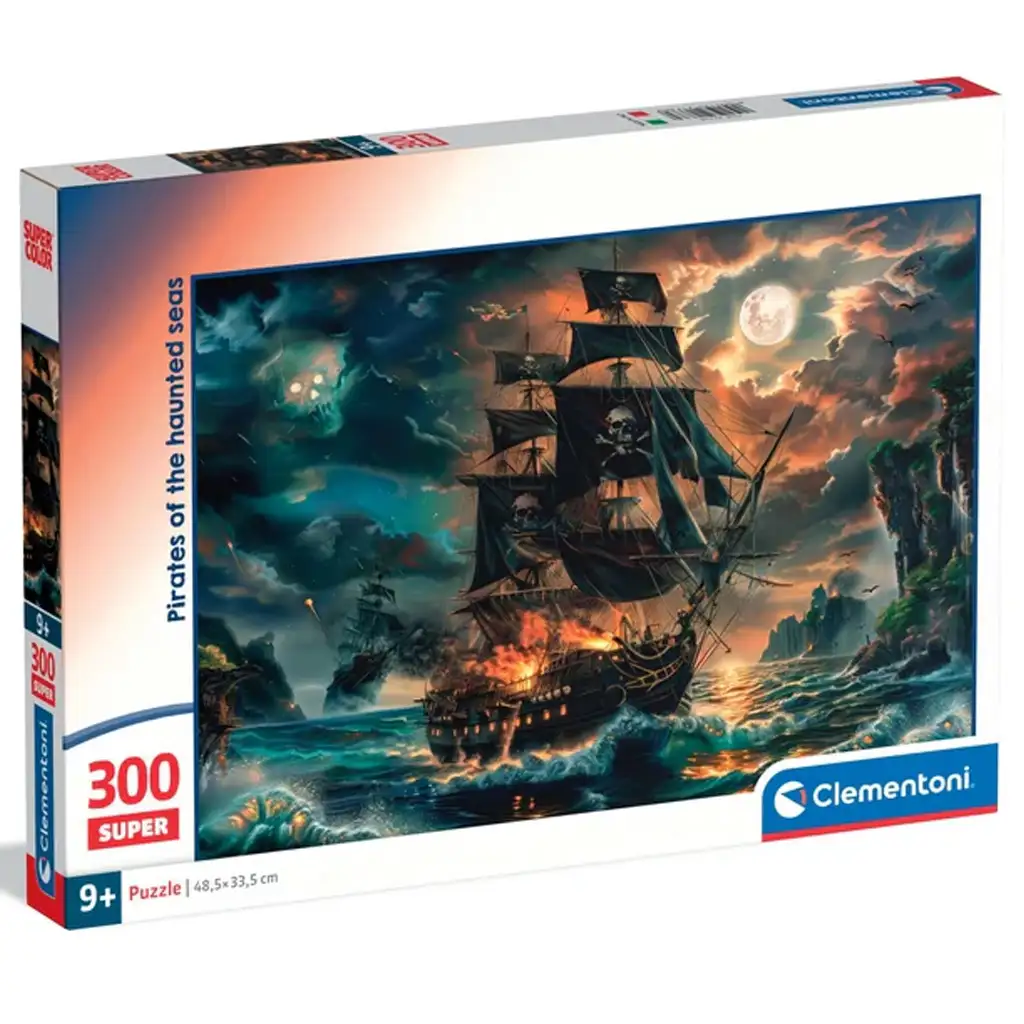 Kisértet tengerek kalózai 300db-os puzzle - Clementoni kép 1