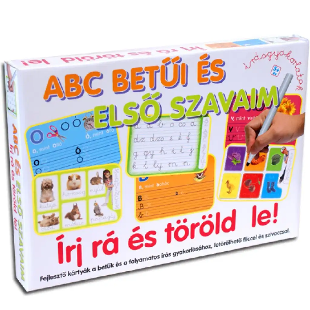 ABC betűi és Első szavaim fejlesztő játékszett kép 1