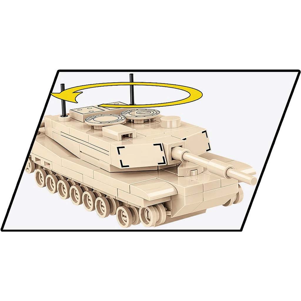 COBI: Abrams M1A2 tank építőjáték (3106) kép 3