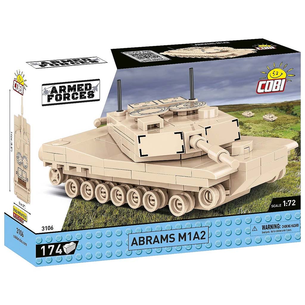 COBI: Abrams M1A2 tank építőjáték (3106) kép 1