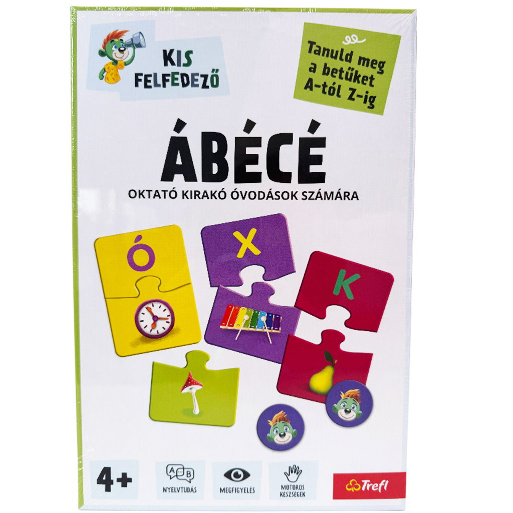 Kis felfedező: Ábécé oktatójáték új kiadás - Trefl kép 1