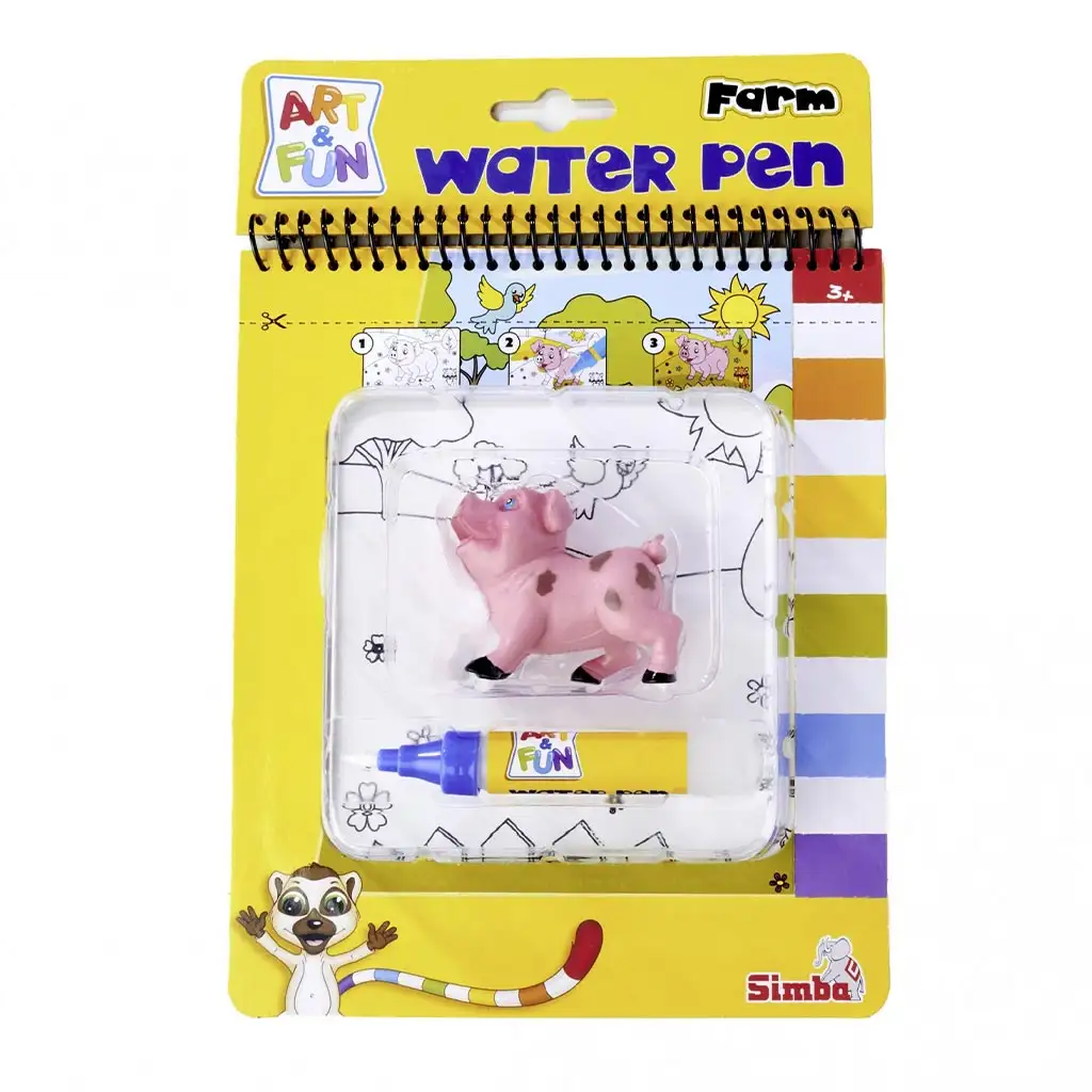 Art&Fun: Farm rajzolás vízzel kreatív játék - Simba Toys kép 1