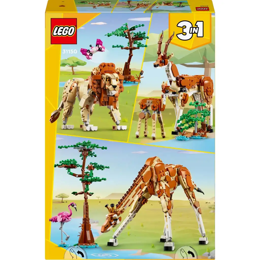 LEGO® Creator: Afrikai vadállatok (31150) kép 2