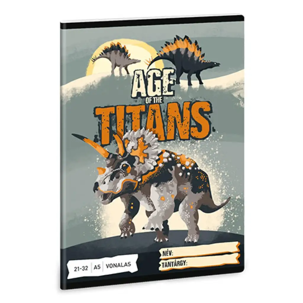 Ars Una: Age of the Titans vonalas füzet A/5 21-32 kép 1