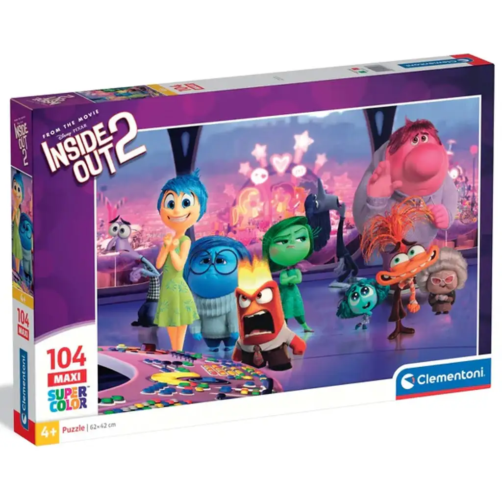 Agymanók 2 104db-os maxi supercolor puzzle - Clementoni kép 1