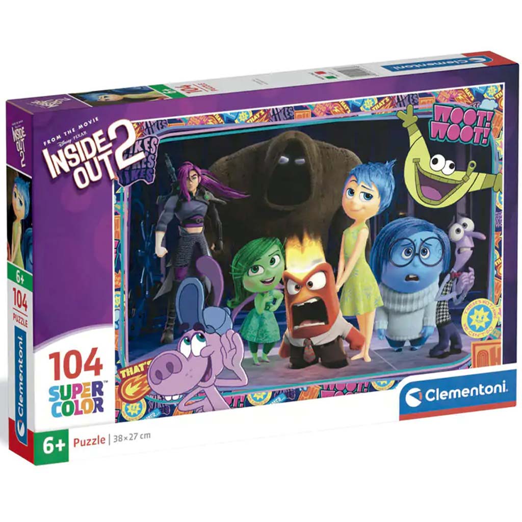 Agymanók 2 Woot Woot 104db-os supercolor puzzle - Clementoni kép 1
