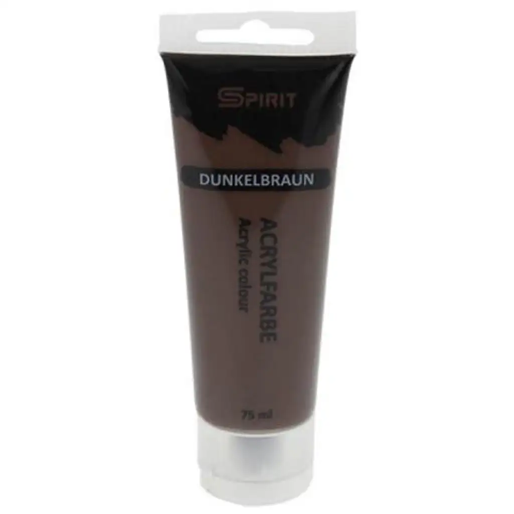 Spirit: Sötétbarna akrilfesték 75ml-es kép 1