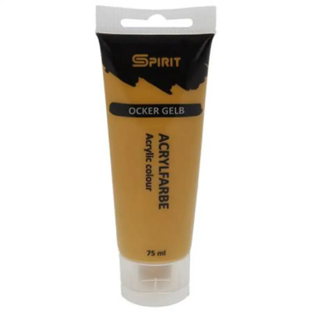 Spirit: Okkersárga akrilfesték 75ml-es kép 1