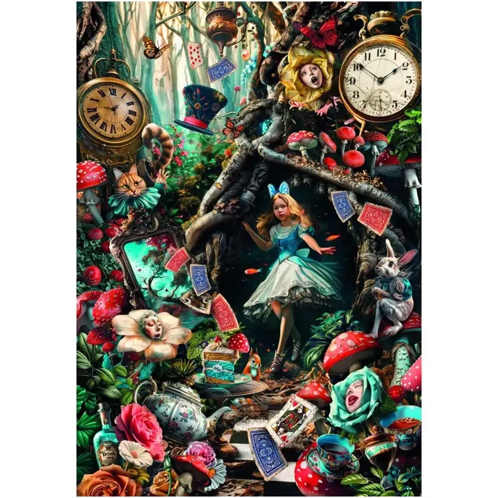 Alíz csodaországban HQC 1000db-os puzzle - Clementoni kép 2