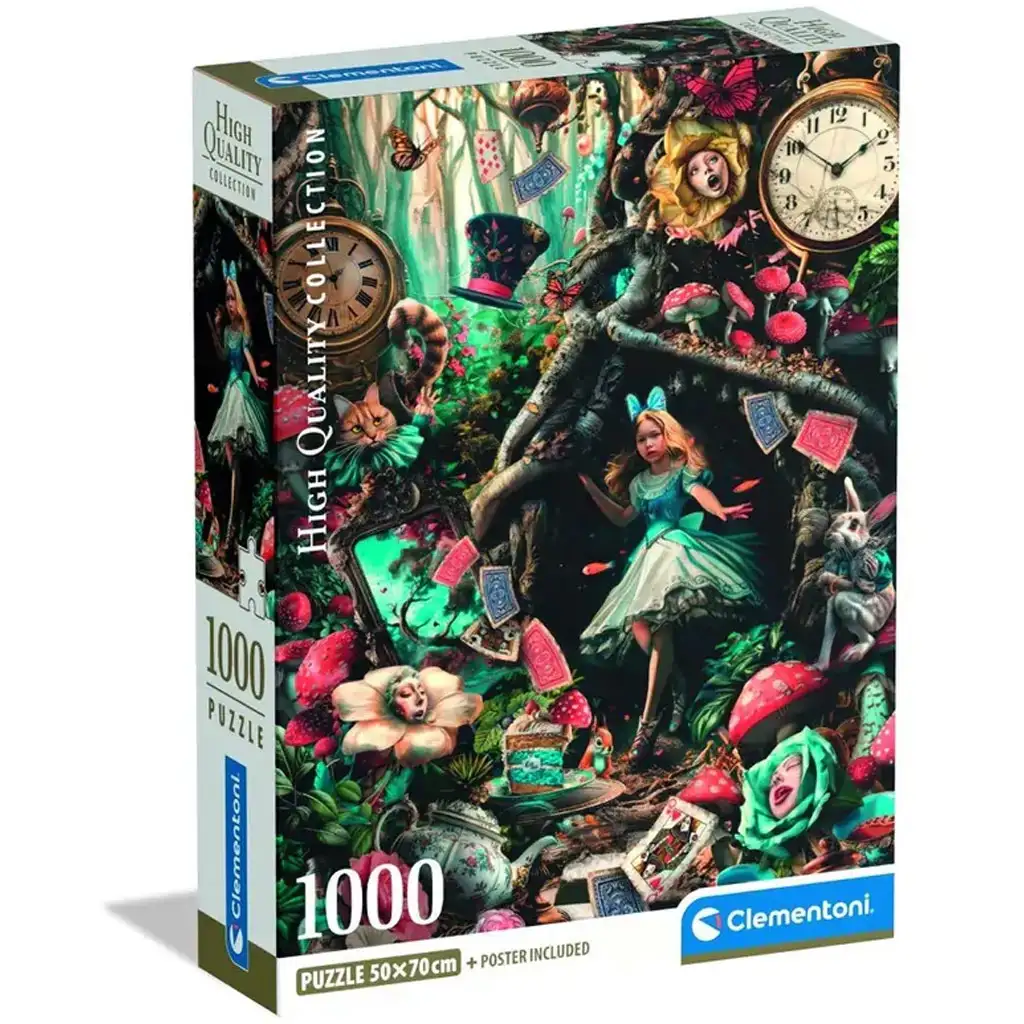 Alíz csodaországban HQC 1000db-os puzzle - Clementoni kép 1