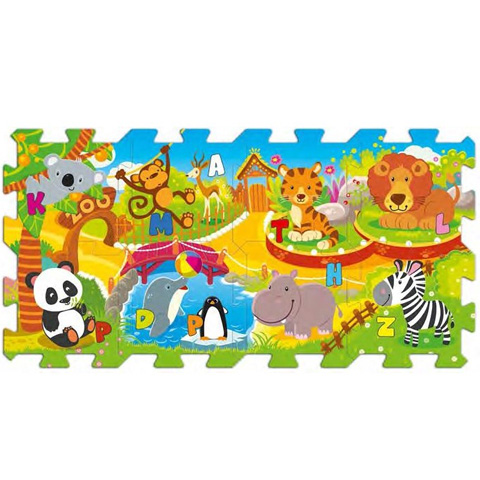 Állatkerti móka szivacs puzzle - Trefl kép 2
