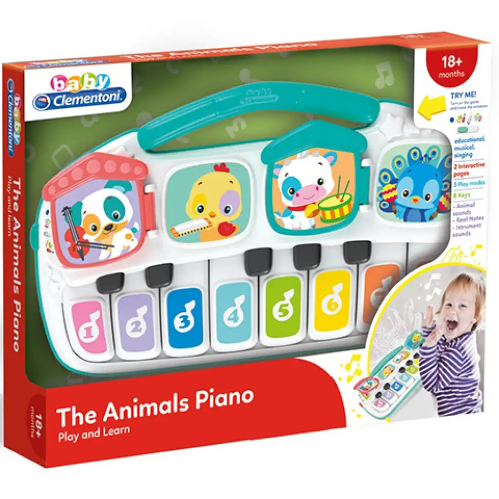 Állatos baby szintetizátor - Clementoni kép 1