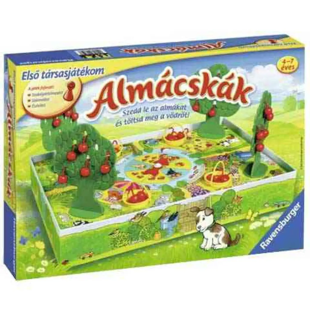 Almácskák társasjáték óvodásoknak - Ravensburger kép 1
