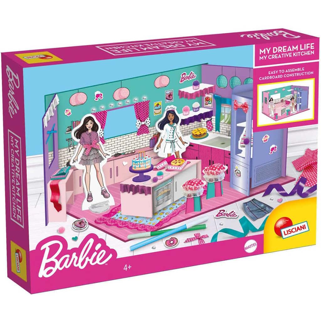 Barbie Álom konyha kreatív szett - Lisciani kép 1