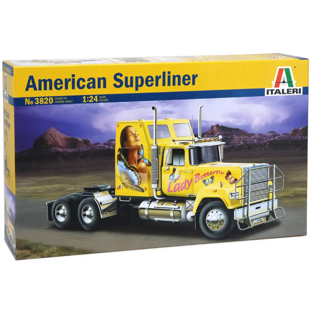Italeri 1/24 American Superliner kamion makett kép 1