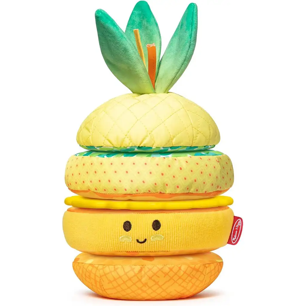 Ananász építőtorony bébiknek - Melissa & Doug kép 1