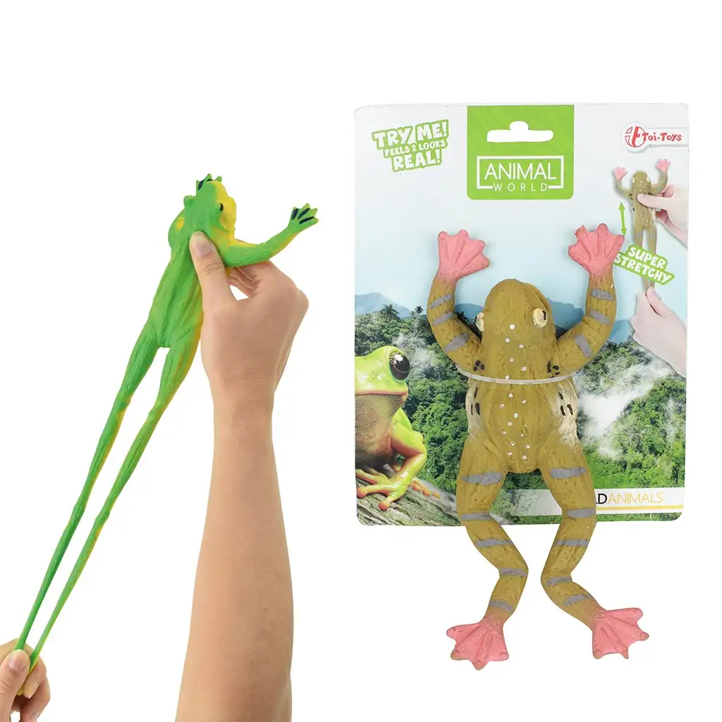 Animal World Élethű sztreccs béka kép 2