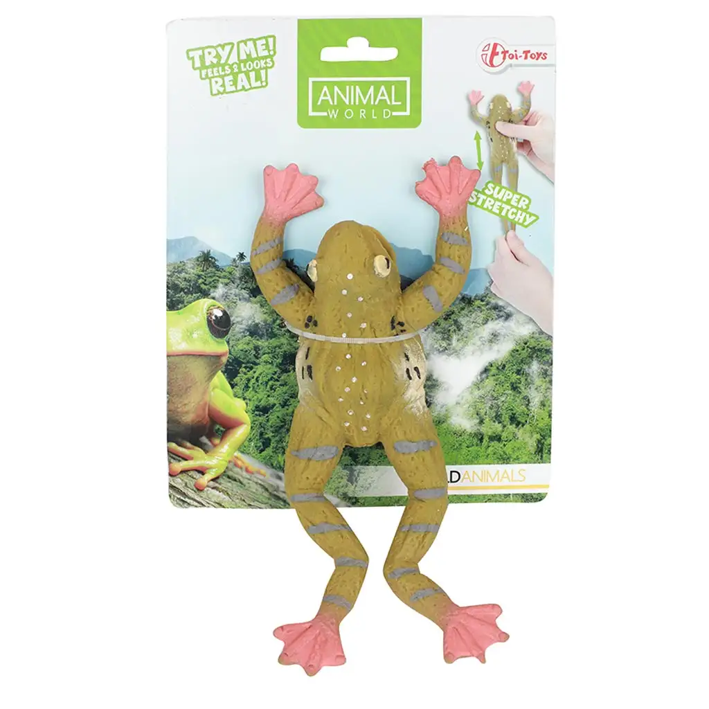 Animal World Élethű sztreccs béka kép 1