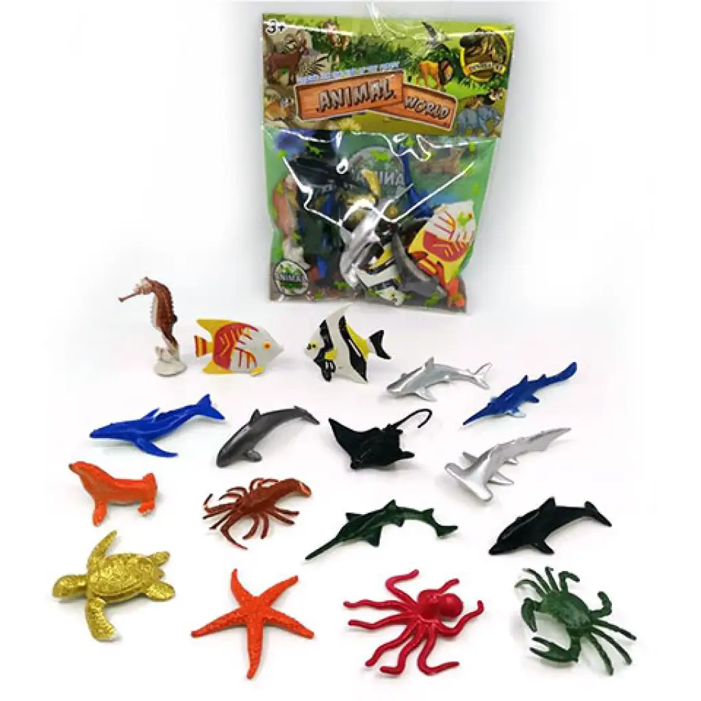 Animal World Tengeri élőlények figura csomag kép 1
