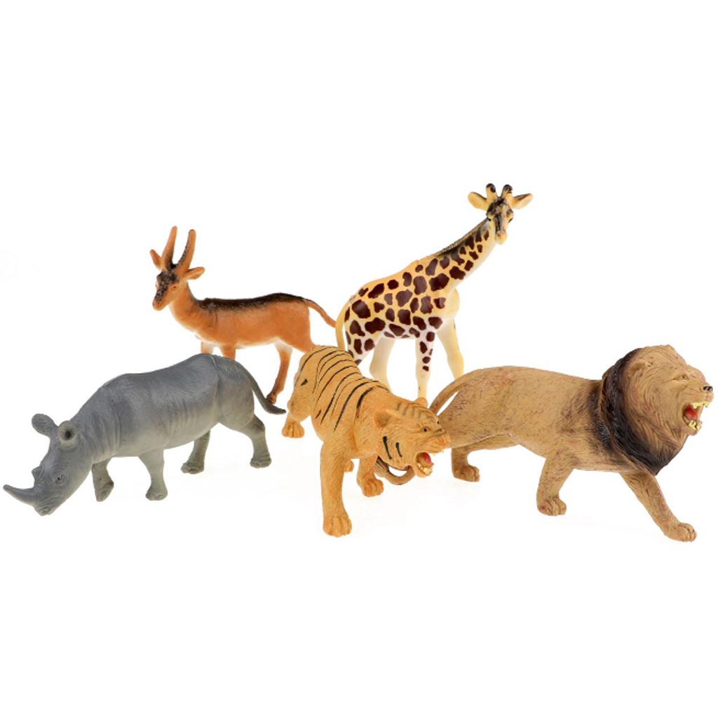 Animal World Vadállat 6db-os figura szett kép 2