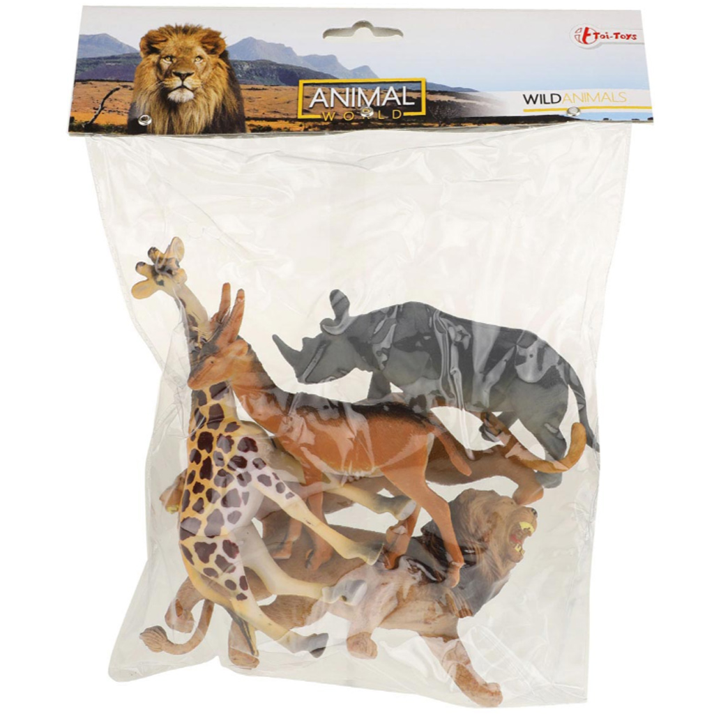 Animal World Vadállat 6db-os figura szett kép 1