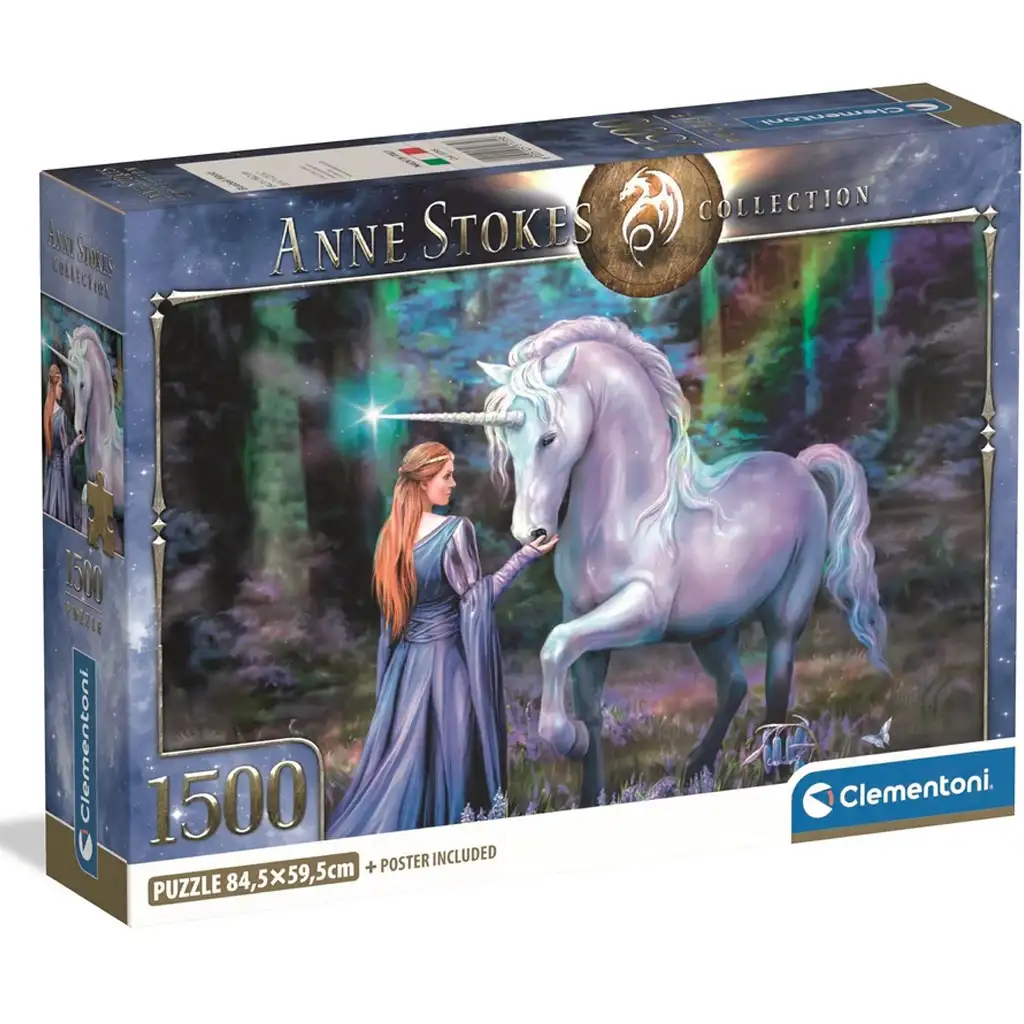 Anna Stokes - Az egyszarvú birodalma HQC 1500db-os compact puzzle - Clementoni kép 1